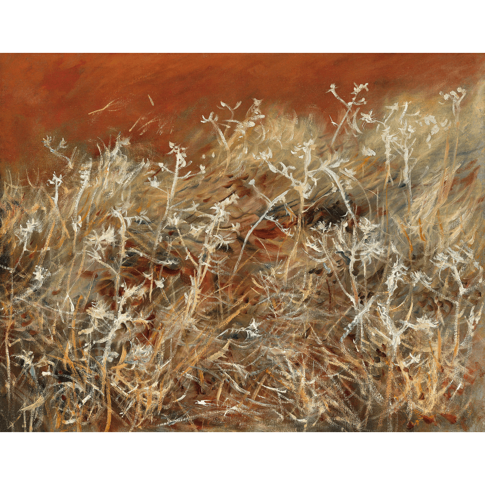 Thistles by John Singer Sargent (ca. 1883–1889) - Wall Art Rolled Canvas Print